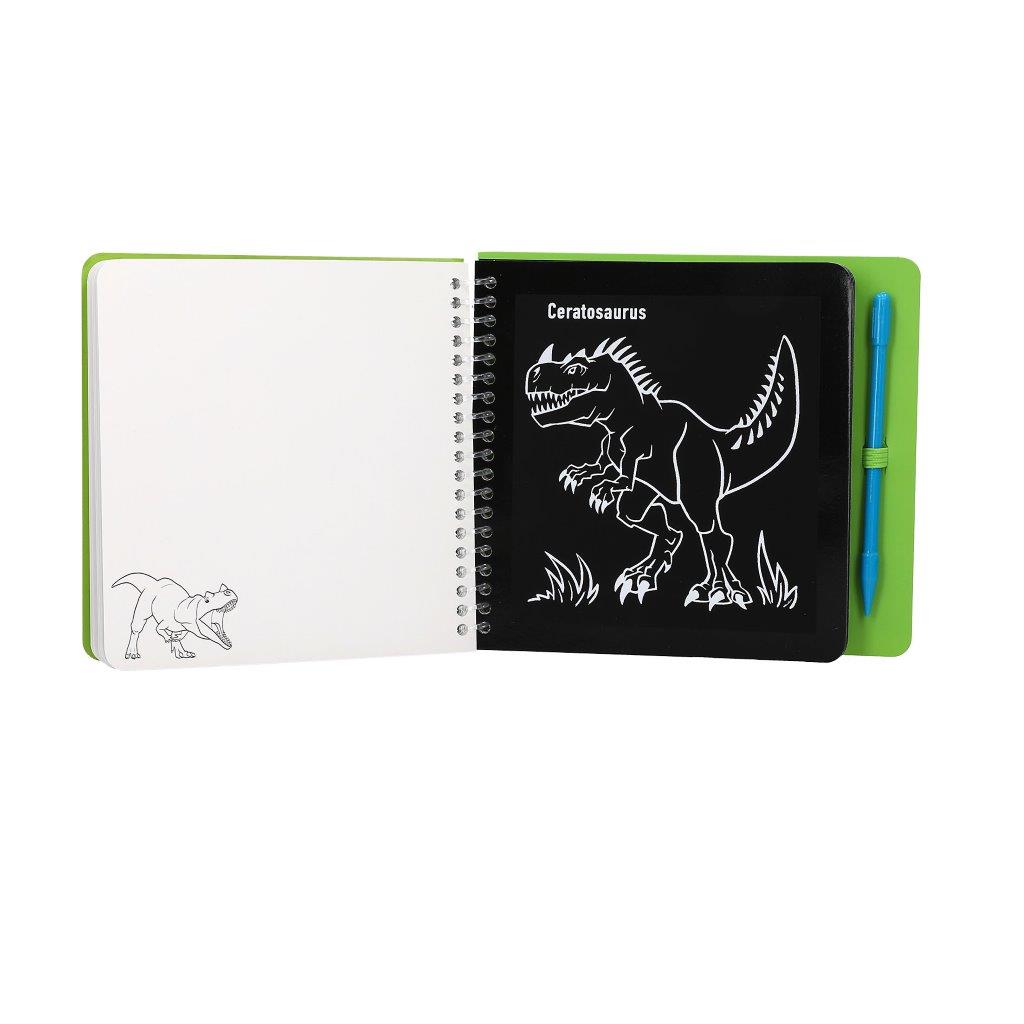 Dino World  Mini Magic-Scratch Book