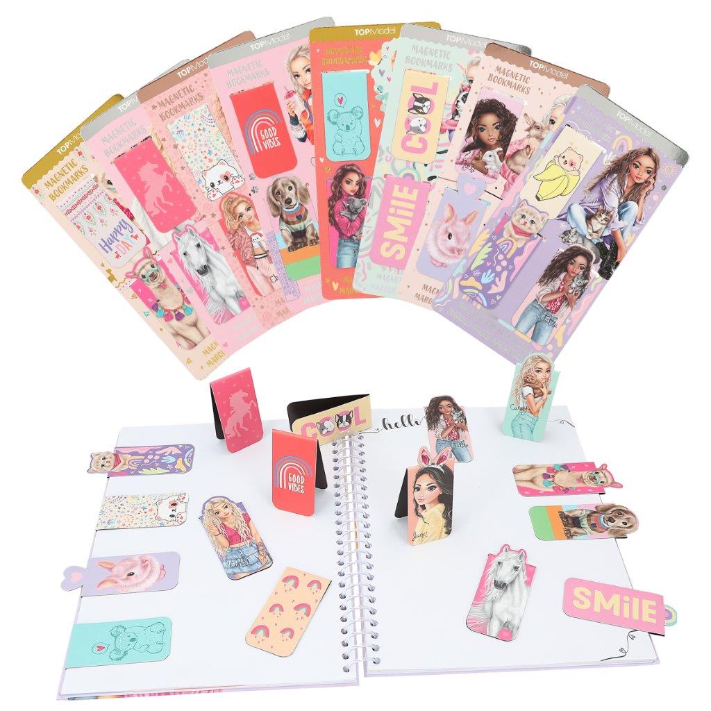 TOPModel Magnetic Bookmarks Assortment