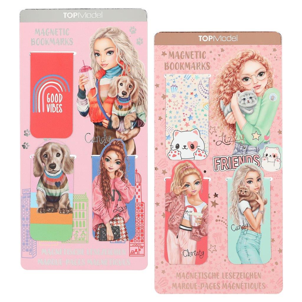 TOPModel Magnetic Bookmarks Assortment