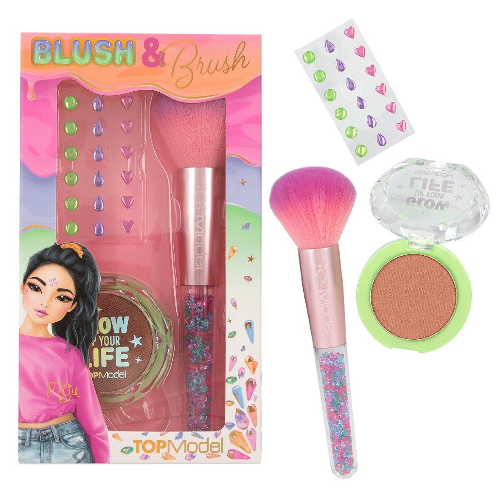 TOPModel Blush & Brush Set