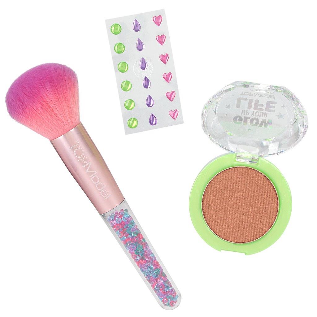TOPModel Blush & Brush Set