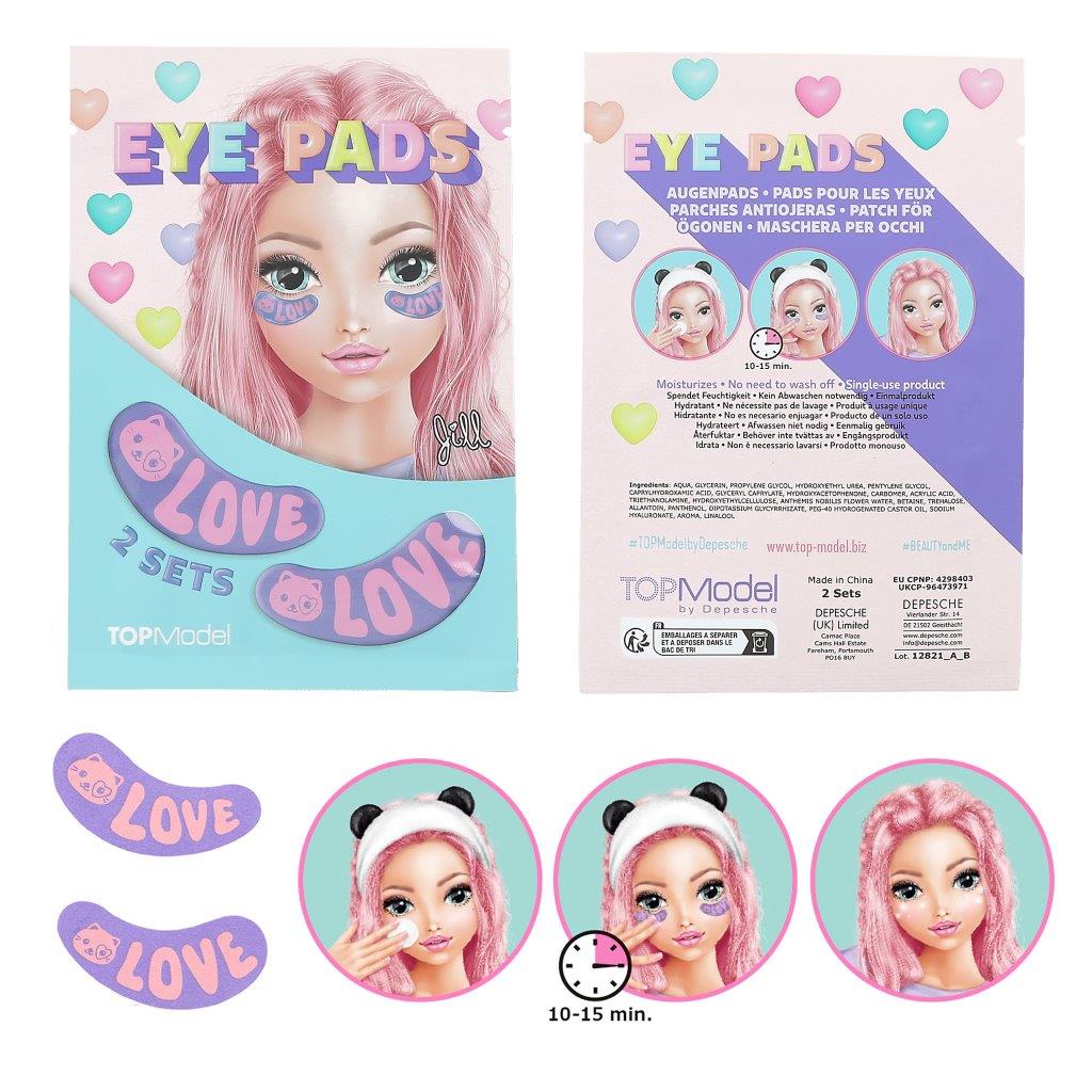 TOPModel Eye Pads Printed Assortment