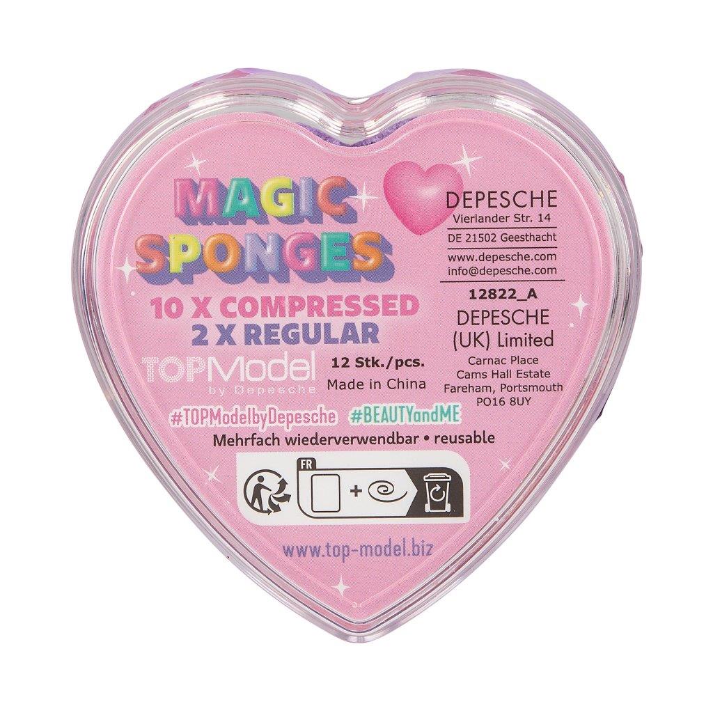 TOPModel Magical Heart Sponges BEAUTY and ME