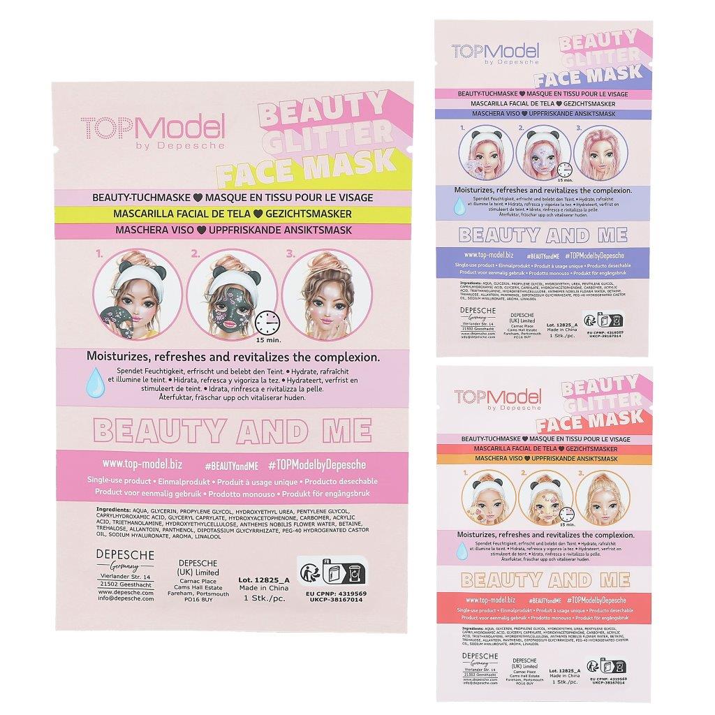 TOPModel Face Mask Glitter Assortment
