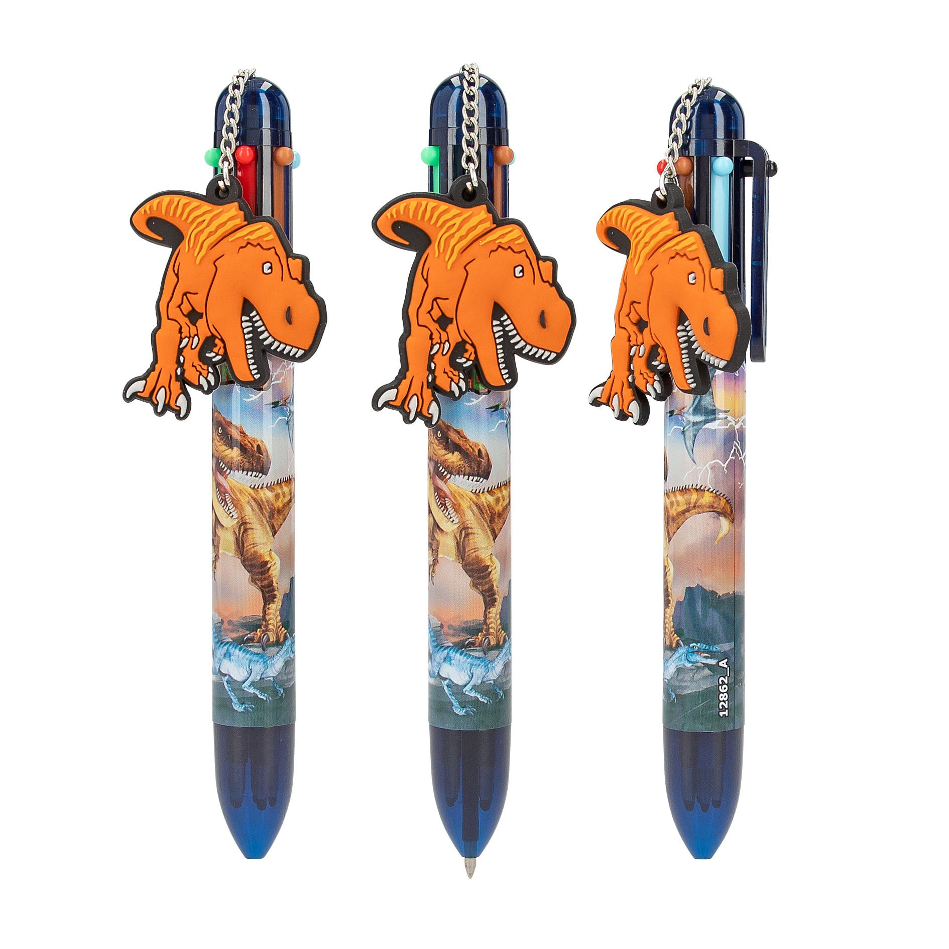 Dino World Gel Pen 6 Colours Assortment