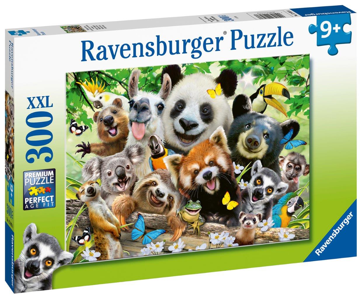 Ravensburger Wildlife Selfie XXL 300 Piece Jigsaw Puzzle