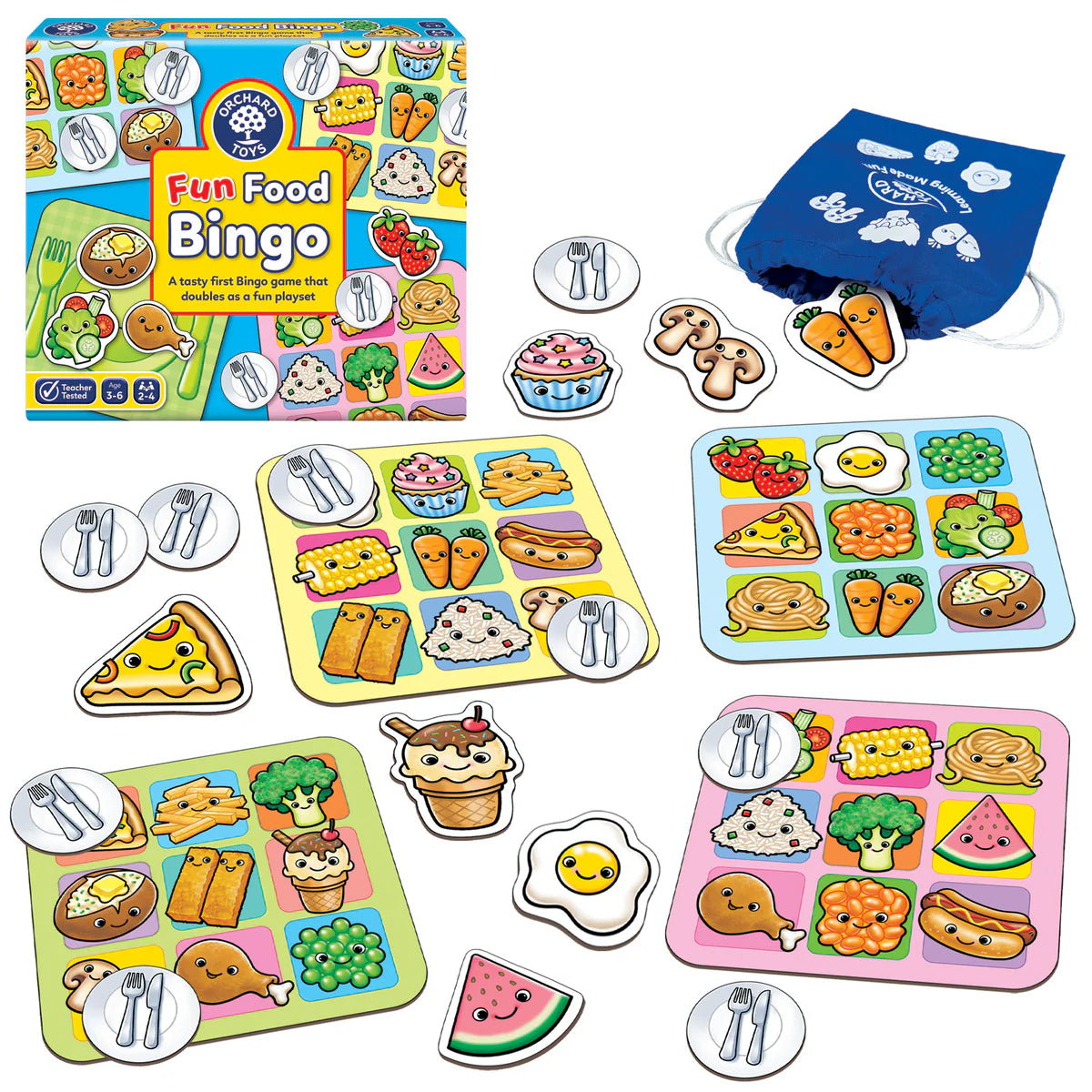 Orchard Toys Fun Food Bingo Game