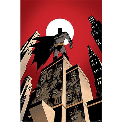 The Batman (Villain Skyline) Maxi Poster