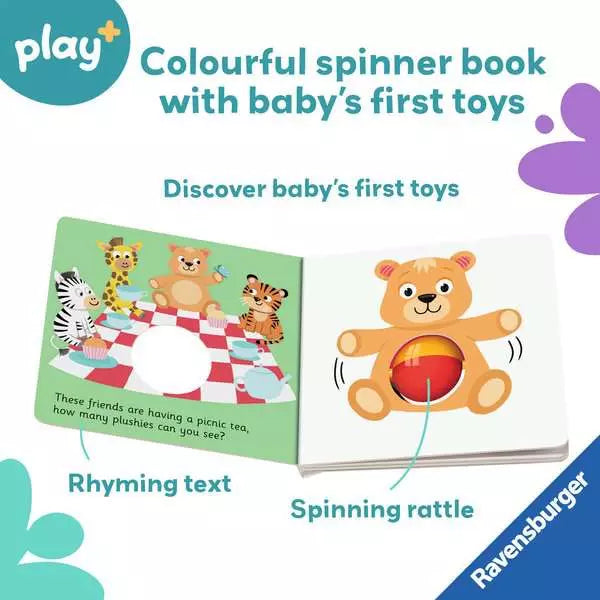 Ravensburger Play+ Ready Steady Shake First Toys Board Book