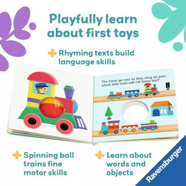 Ravensburger Play+ Ready Steady Shake First Toys Board Book