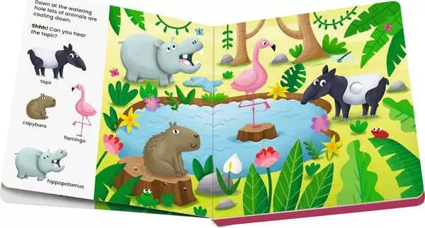 Ravensburger Play+ Shh Who's There? Jungle Animals Sound Book