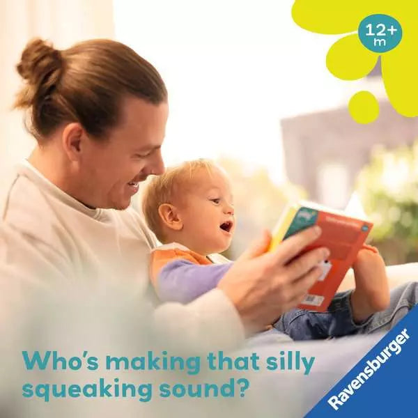 Ravensburger Play+ Shh Who's There? Baby Animals Sound Book