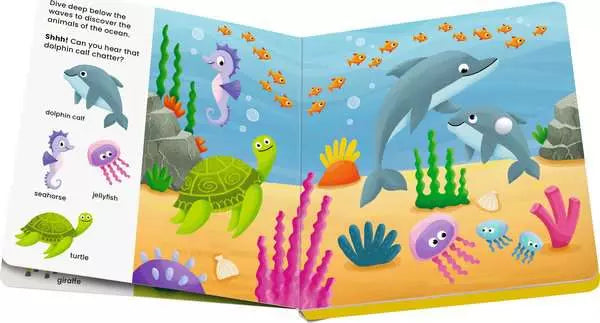 Ravensburger Play+ Shh Who's There? Baby Animals Sound Book