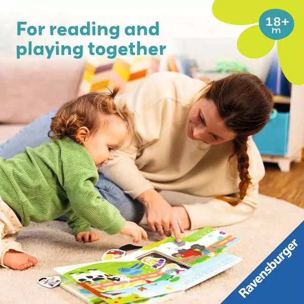 Ravensburger Play+ My First Magnetic Book Match and Learn Numbers