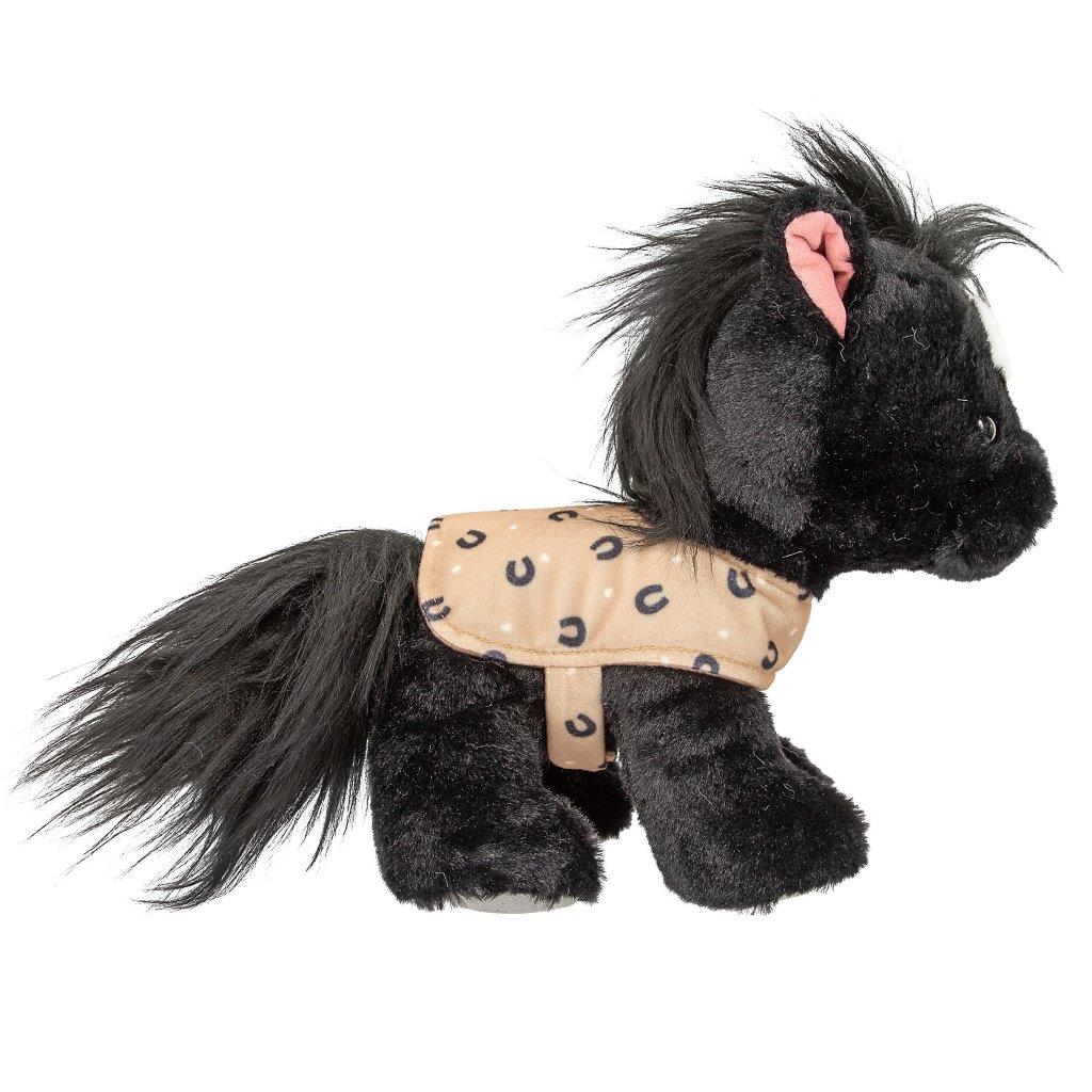 Miss Melody Plush Horse Black Angel 20cm