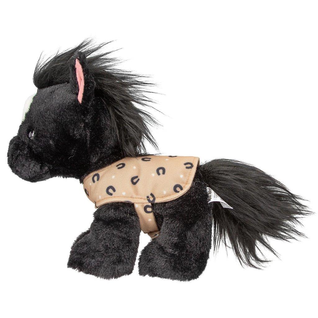 Miss Melody Plush Horse Black Angel 20cm