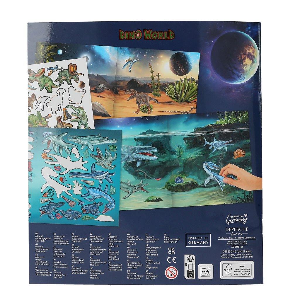 Dino World Stickerworld Galaxy