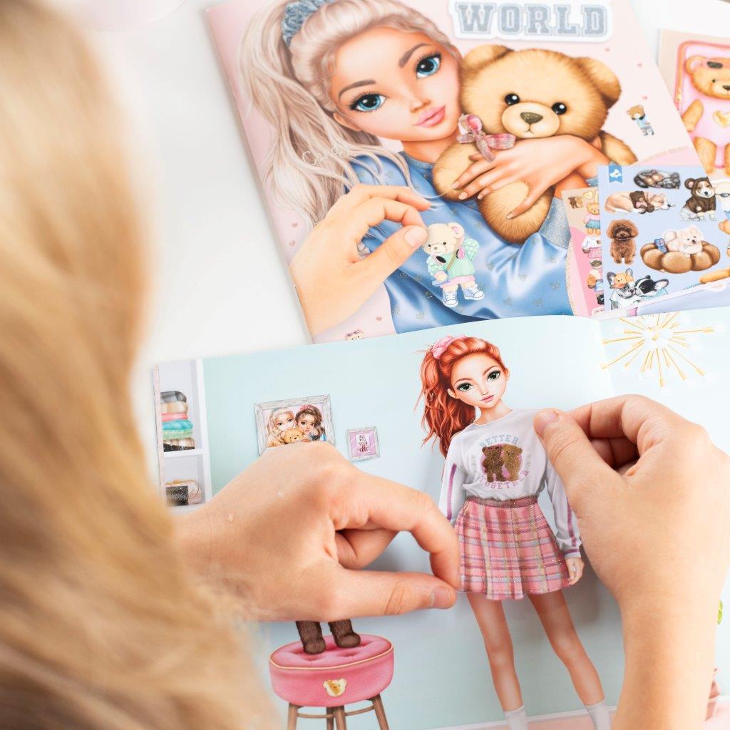 TOPModel Stickerworld Team Teddy