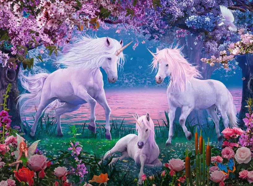 Ravensburger Unicorns XXL 100 Piece Jigsaw Puzzle