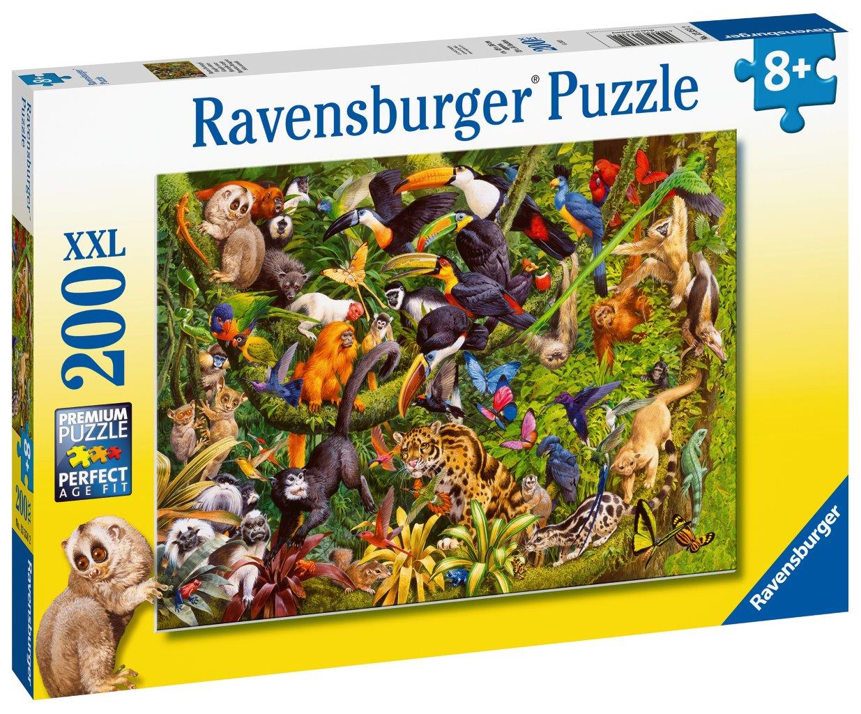 Ravenburger Tropical Rainforest XXL 200 Piece Jigsaw Puzzle