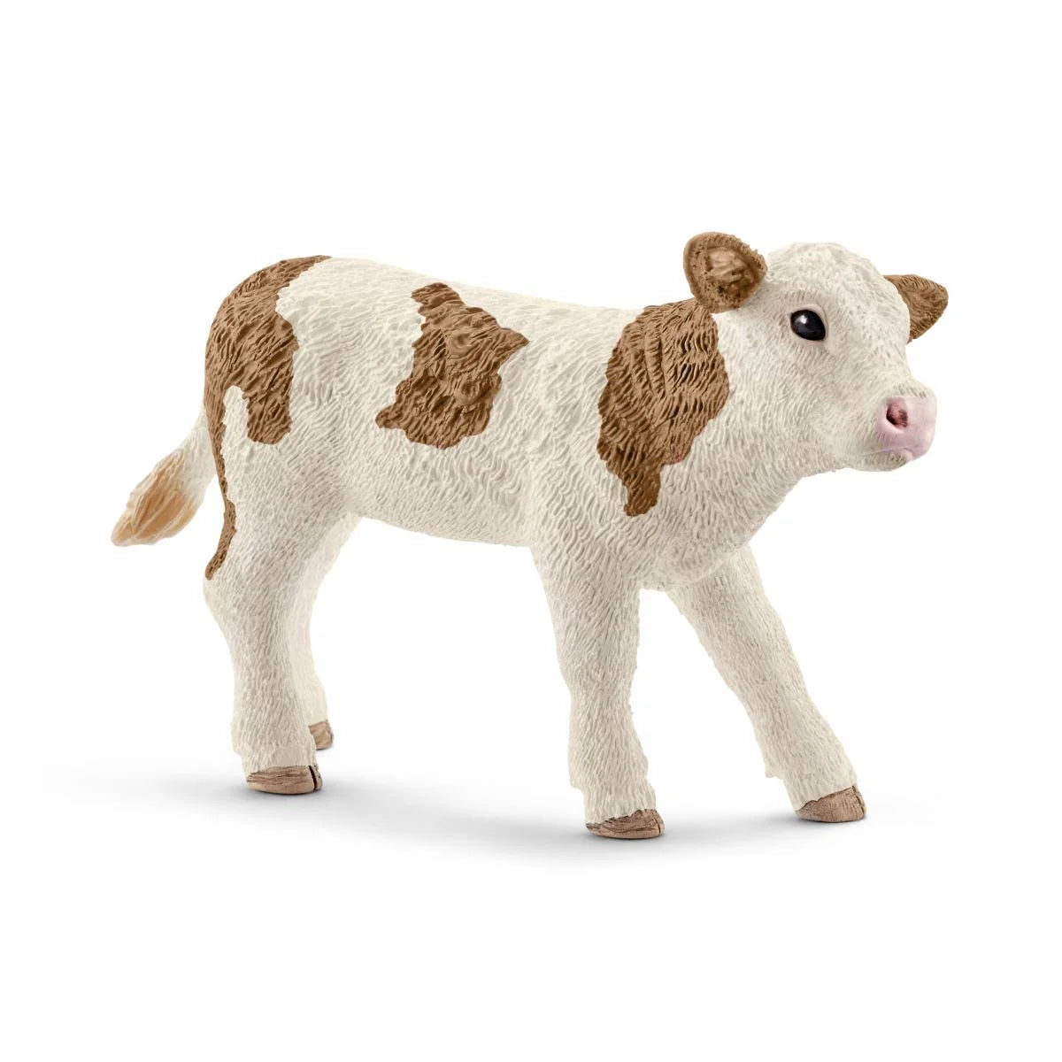 Schleich Farm World Simmental Calf Toy Figure