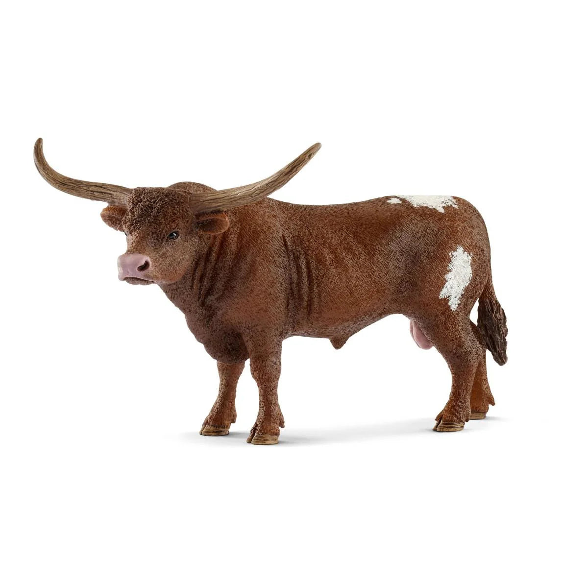 Schleich Farm World Texas Longhorn Bull Toy Figure