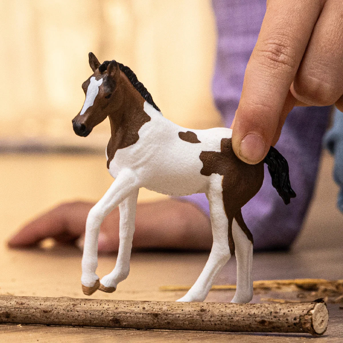 Schleich Horse Club Paint Horse Foal Toy Figure