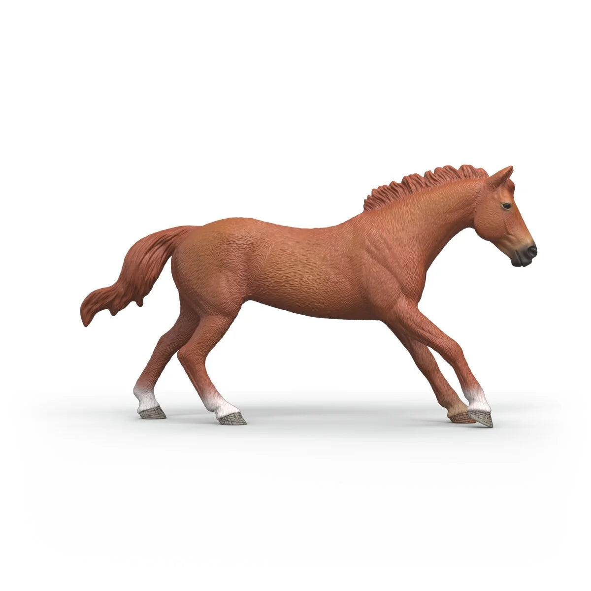Schleich English Thoroughbred Stallion Toy Figure