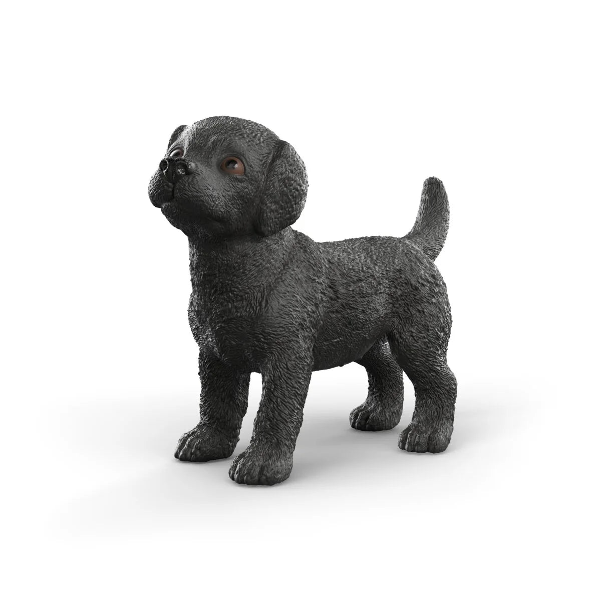 Schleich Black Labrador Retriever Puppy Toy Figure