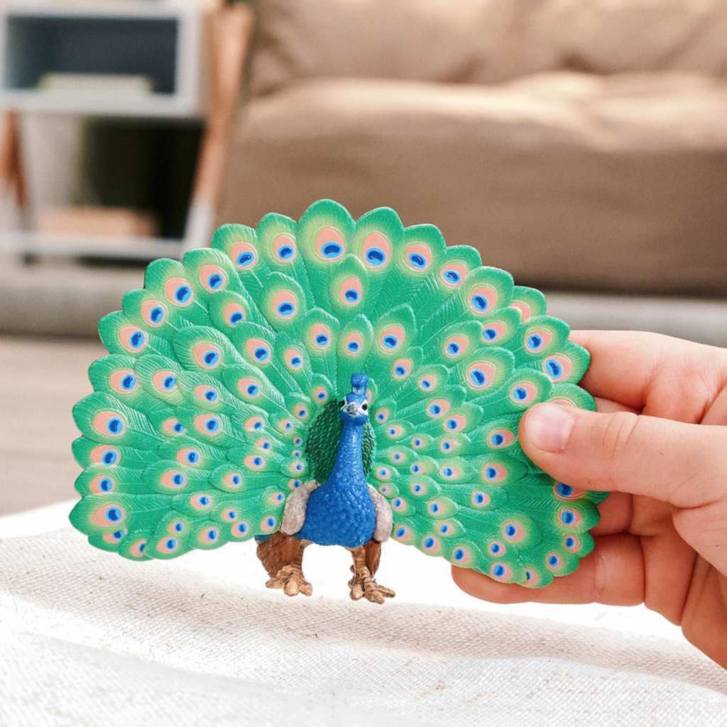 Schleich Peacock Toy Figure