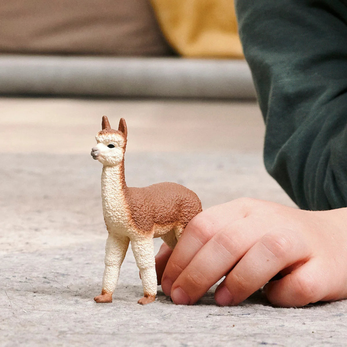 Schleich Alpaca Toy Figure