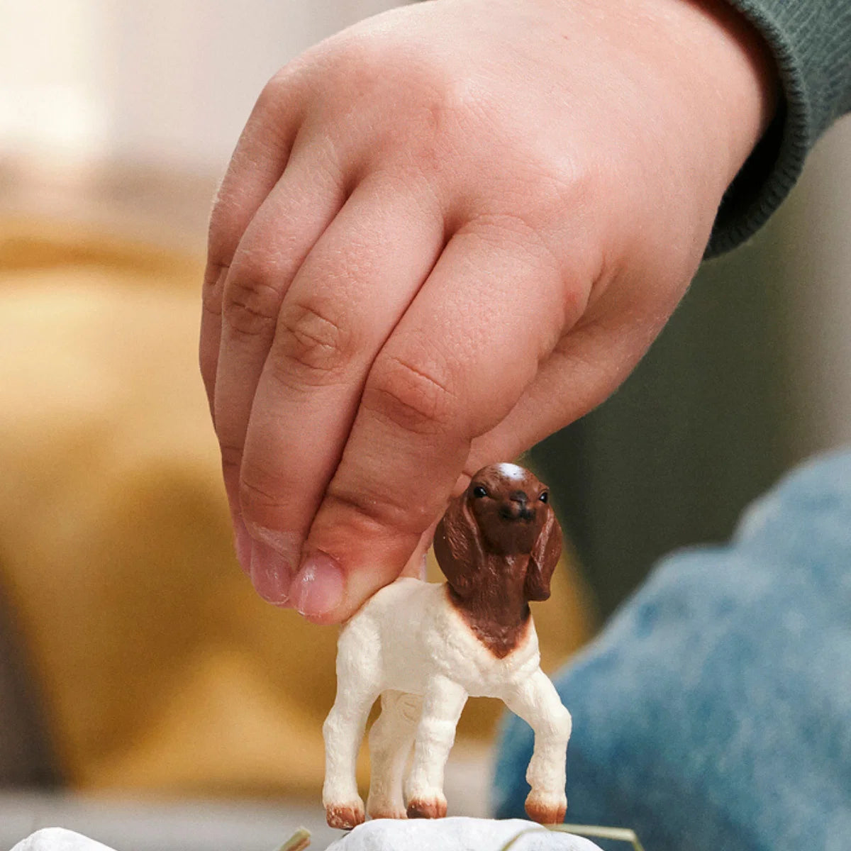 Schleich Boer Goat Kid Toy Figure