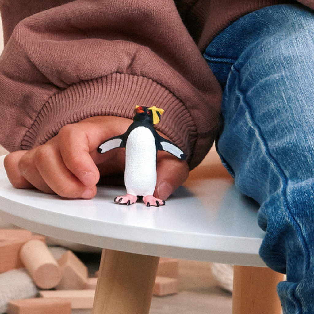 Schleich Rockhopper Penguin Toy Figure