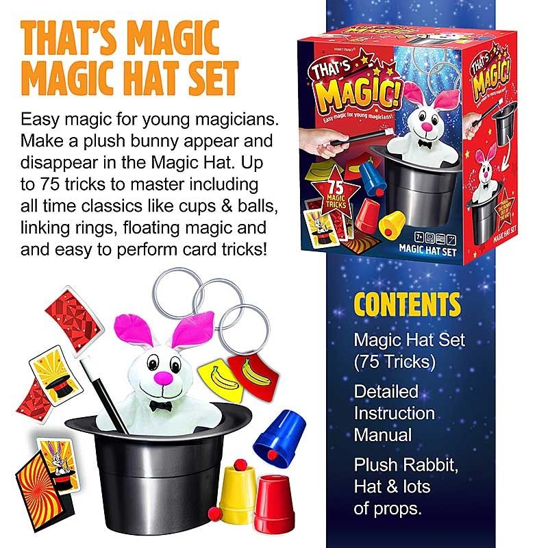 Thats Magic Magic Hat Set 75 Tricks