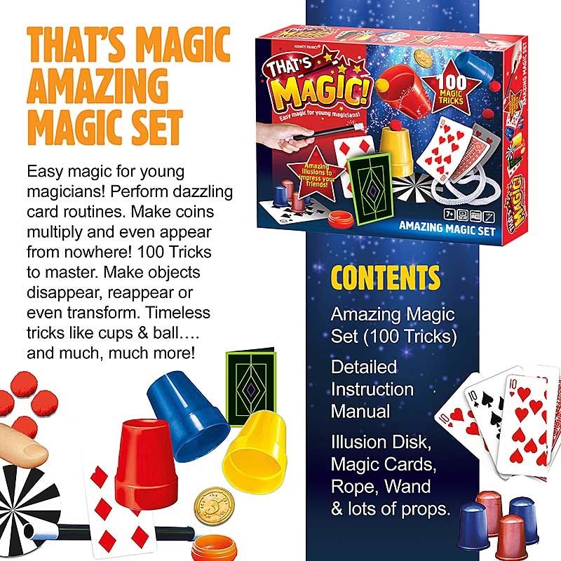 Thats Magic Amazing Magic Set 100 Tricks