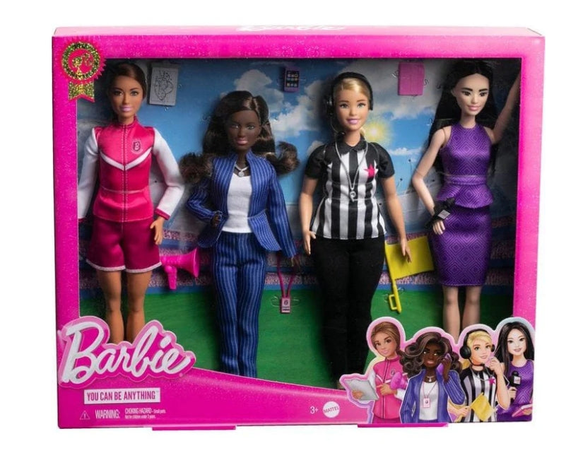 Barbie Career Sports Dolls 4 Pack - Moons Toystore