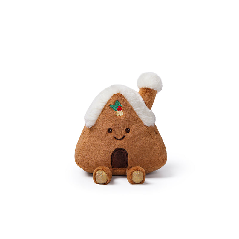 McHugs Christmas Star Wish Gingerbread House Plush Decoration