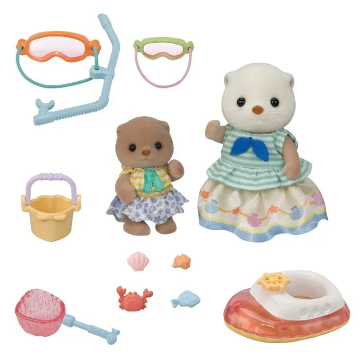 Sylvanian Families Sea Otter Sisters Splashy Snorkel Set