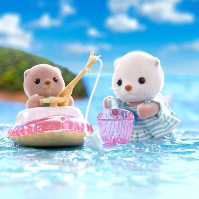 Sylvanian Families Sea Otter Sisters Splashy Snorkel Set