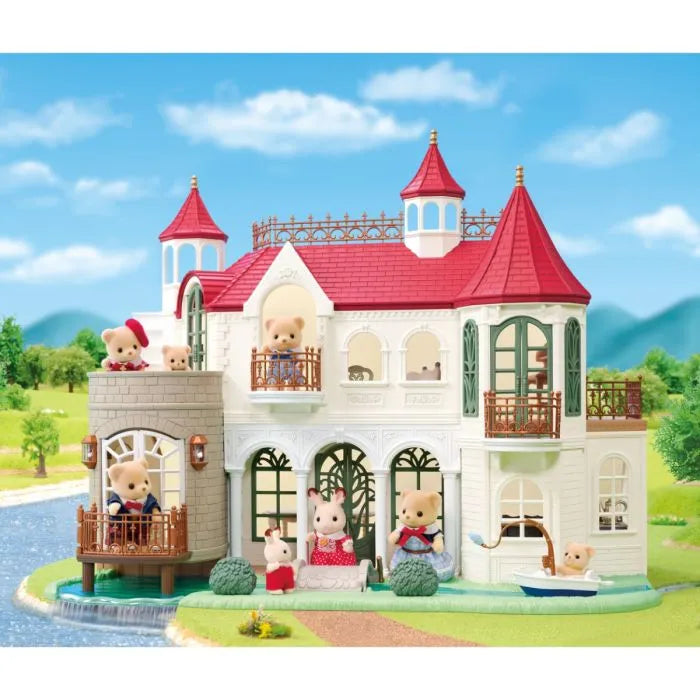 Sylvanian Families Red Roof Riverside Manor Dollhouse