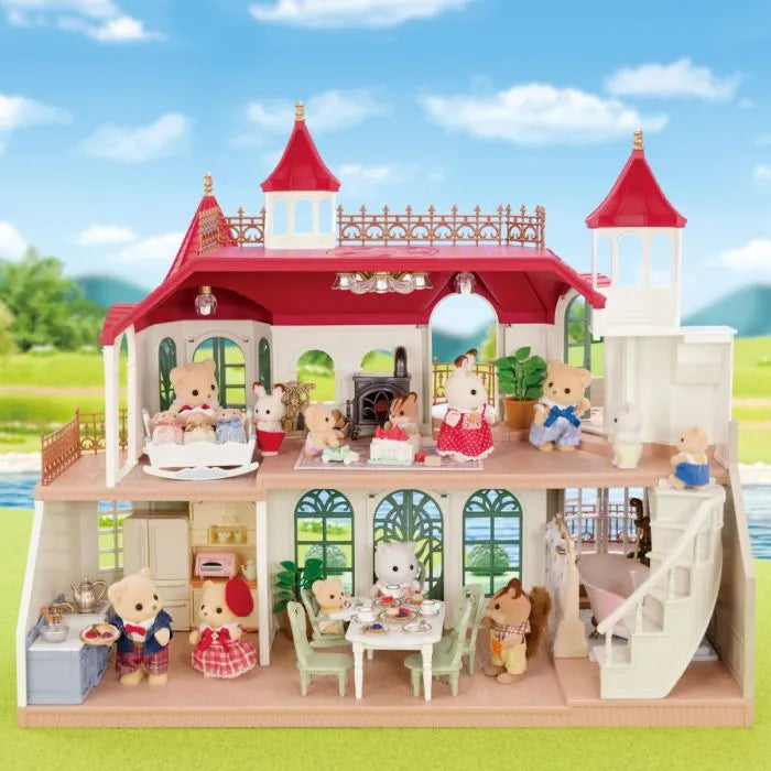 Sylvanian Families Red Roof Riverside Manor Dollhouse