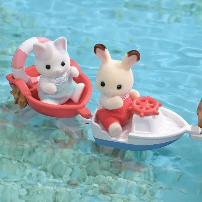 Sylvanian Families Seal Sailor's Leisure Boat Playset