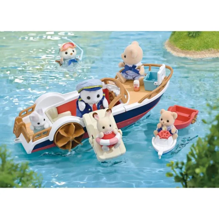 Sylvanian Families Seal Sailor's Leisure Boat Playset