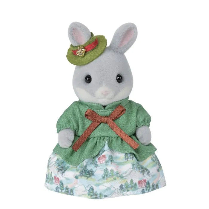 Sylvanian Families 40th Anniversary Cottontail Rabbit Family Figure Set