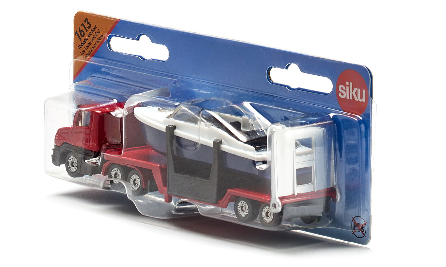 1:87 Low Loader with Speed Boat