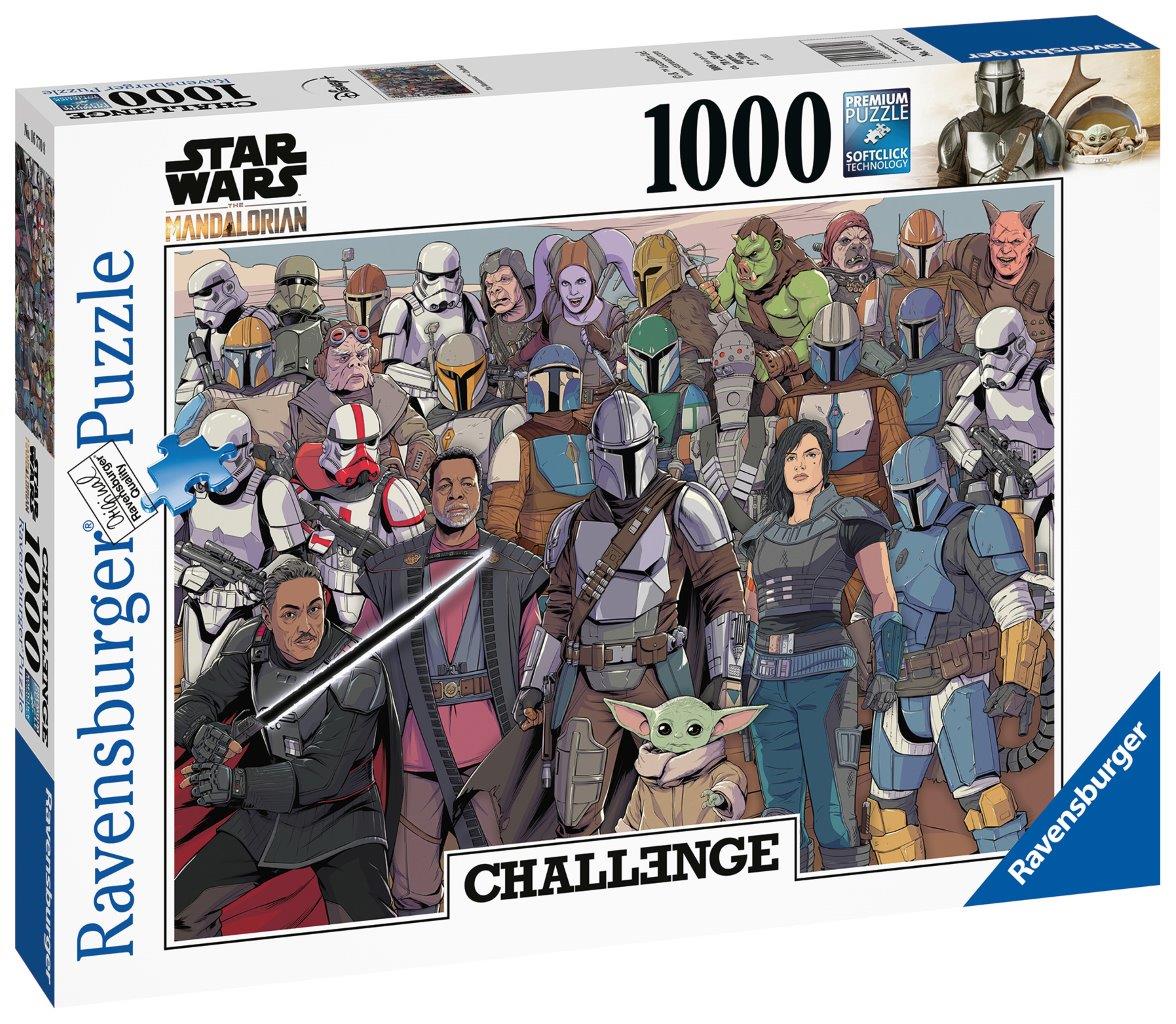 Starwars The Mandalorian Challenge 1000pc puzzle