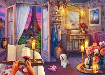 Ravensburger Cozy Bathroom Large Format 500 Piece Jigsaw Puzzle