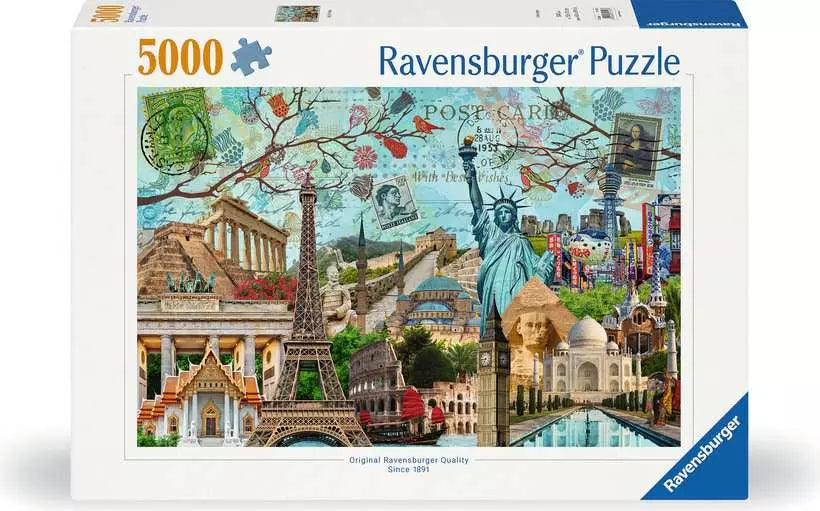 Ravensburger Big City Collage 5000 Piece Jigsaw Puzzle
