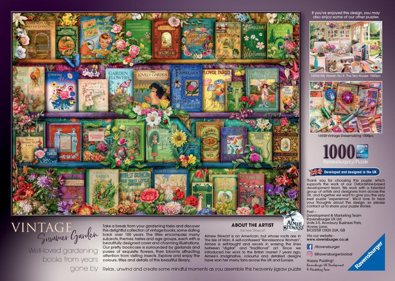 Vintage Summer Garden, Aimee Stewart, 1000pc