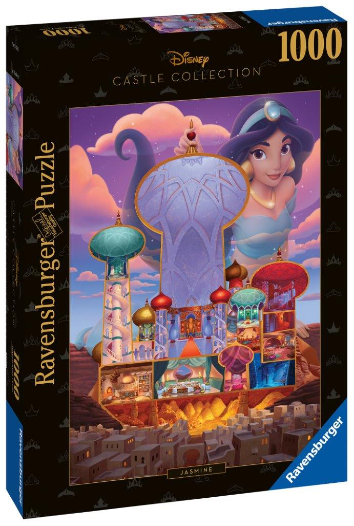 Ravensburger Disney Jasmine Castle 1000 Piece Jigsaw Puzzle